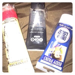 Makeup paints 4 skin and hair NWOT/I-O-P